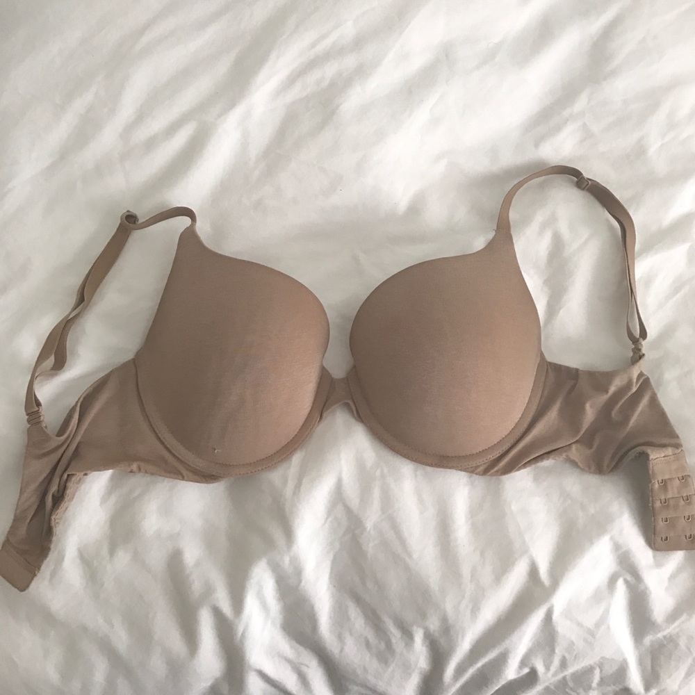 Victoria's Secret T shirt Bra 32DD nude