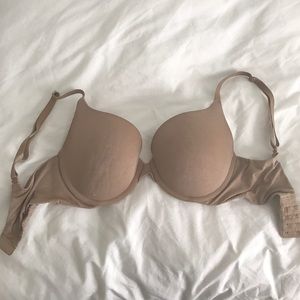 Victoria's Secret T shirt Bra 32DD nude