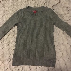 Grey fitted Merona sweater