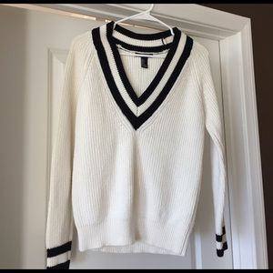 Varsity sweater worn once.