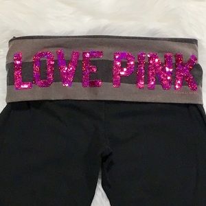PINK VS Bling yoga pants
