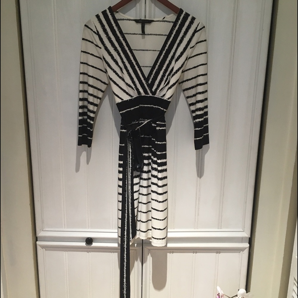 BCBG wrap dress.