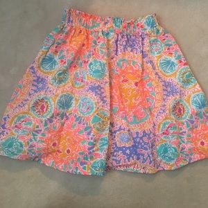 SOLD Lilly Pulitzer Written in the Sun Skirt etsy