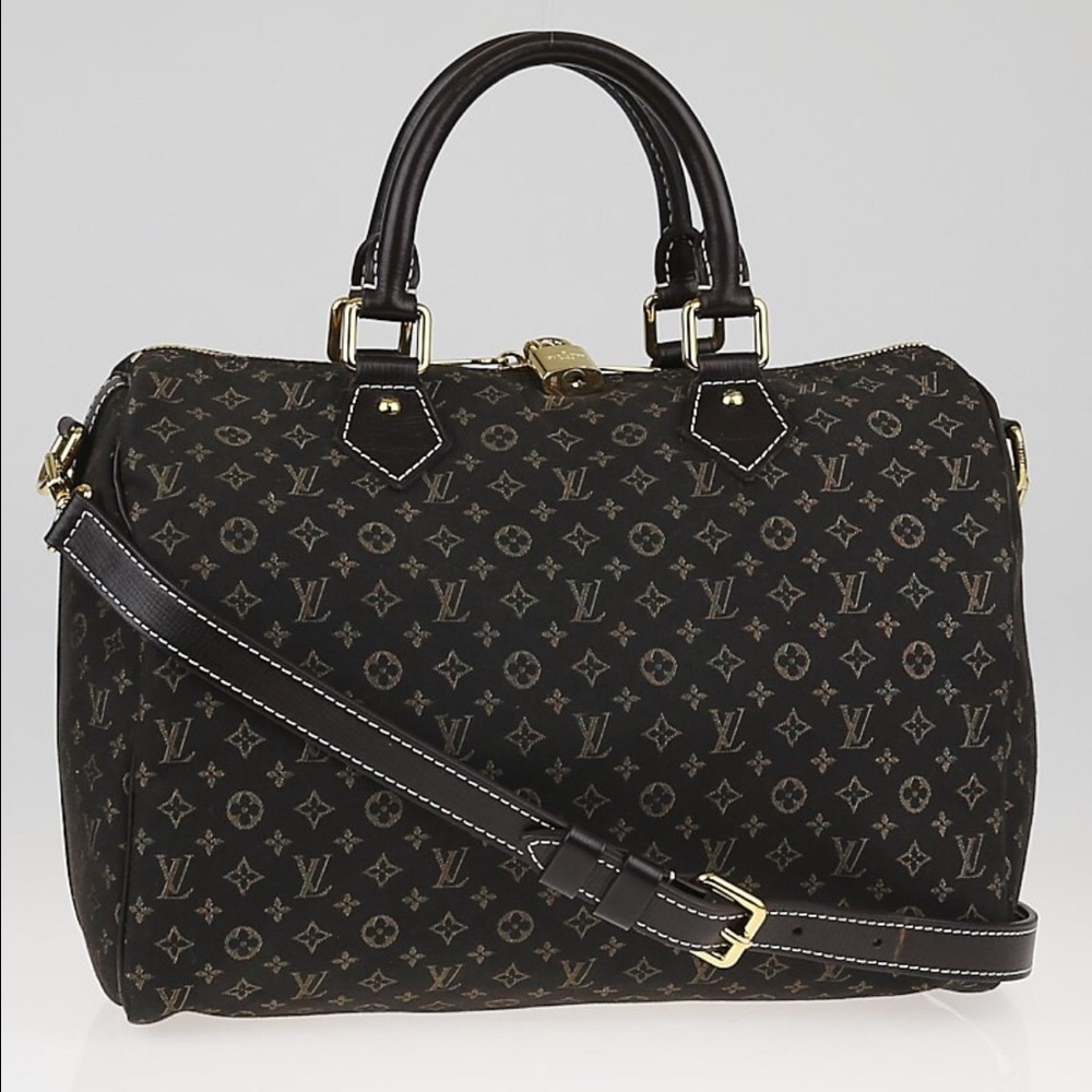 Speedy  Bandouliere 30 Idylle Fusain 'Mini Lin'