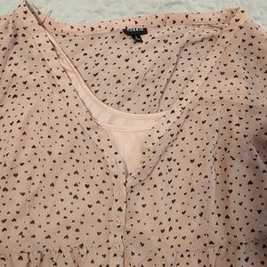 Heart print dress ??