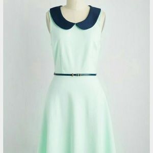 Mint Green Modcloth Dress