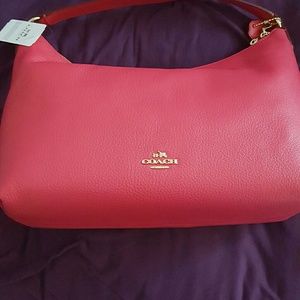 Nwt pink Coach bag make an offer want it gone