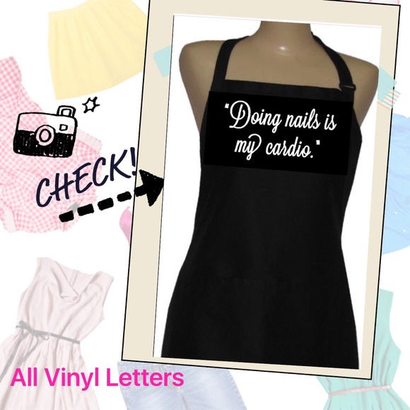 Nail Tech Apron - Picture 1 of 1