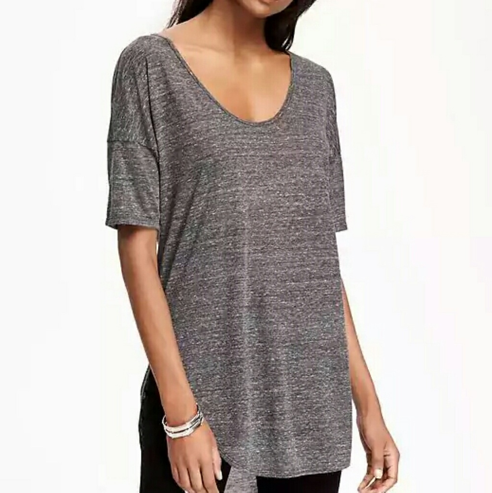 Old Navy LG Grey relaxed tunic