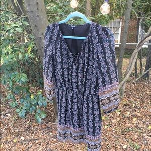 Madewell Lace Up Dress