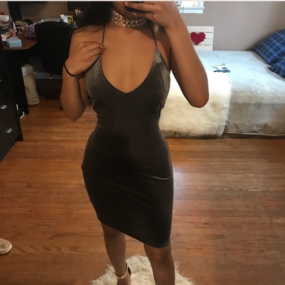 Sophia Mini Grey Velvet - Picture 3 of 6