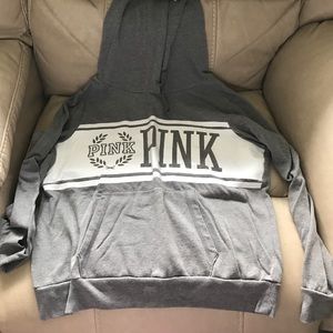 Grey VS Pink hoddie