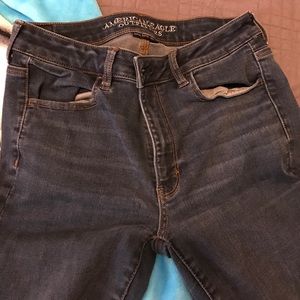 American Eagle Super high rise jeggins