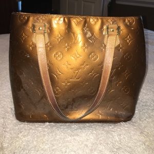 Louis Vuitton monogram vernis leather tote