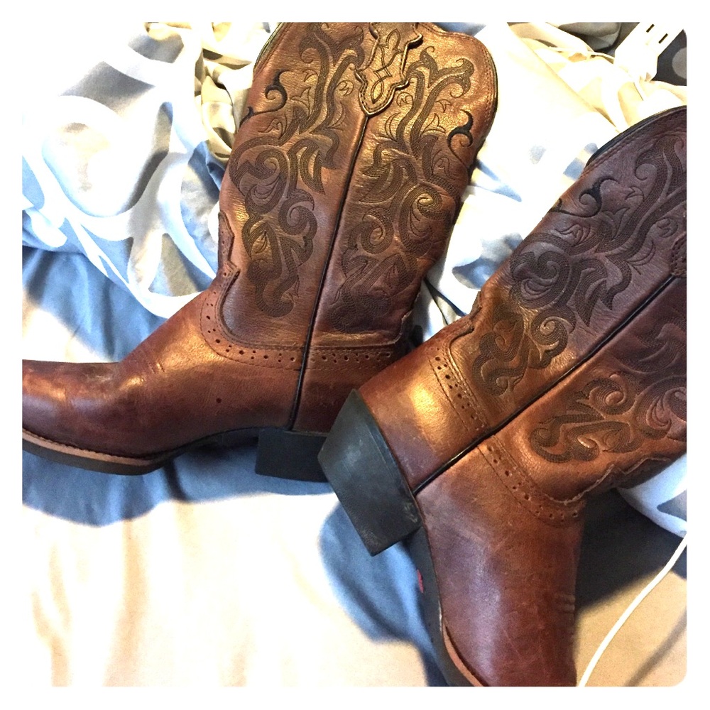Women's Justin Boots EUC