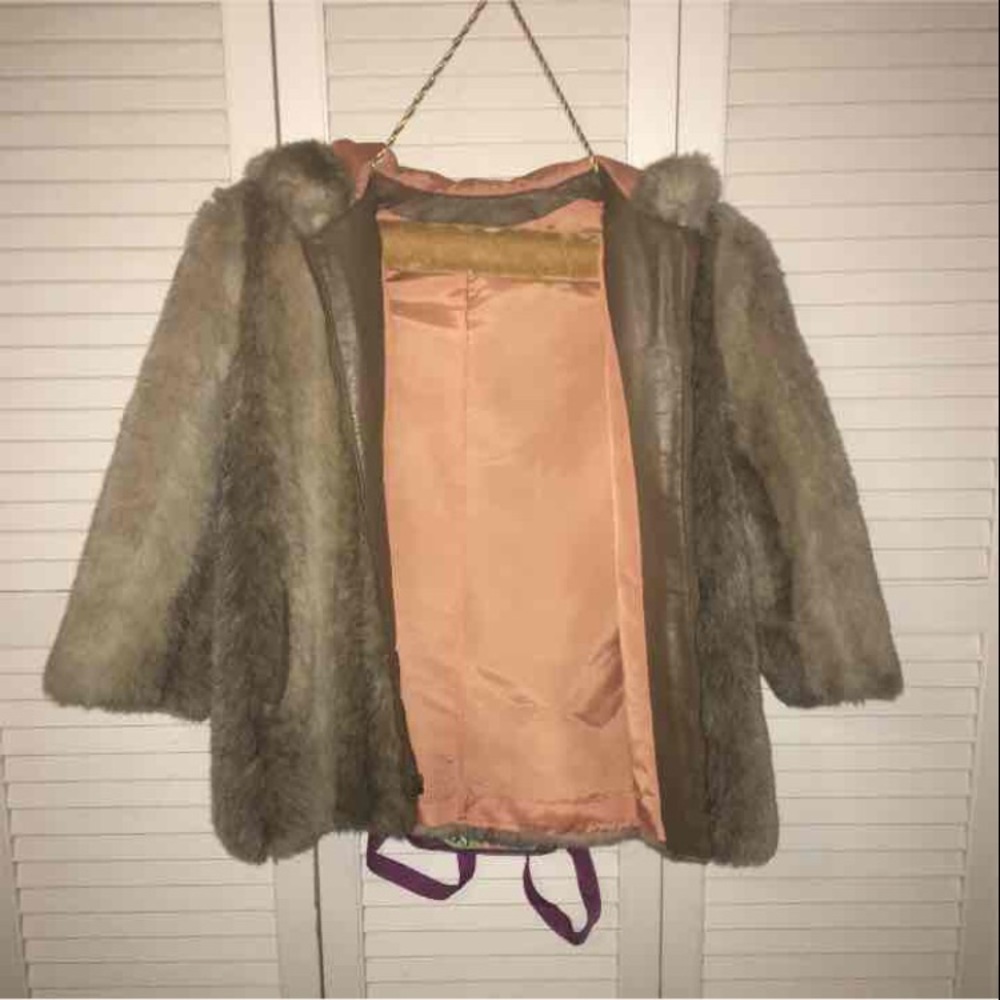 Vintage Faux Fur Coat