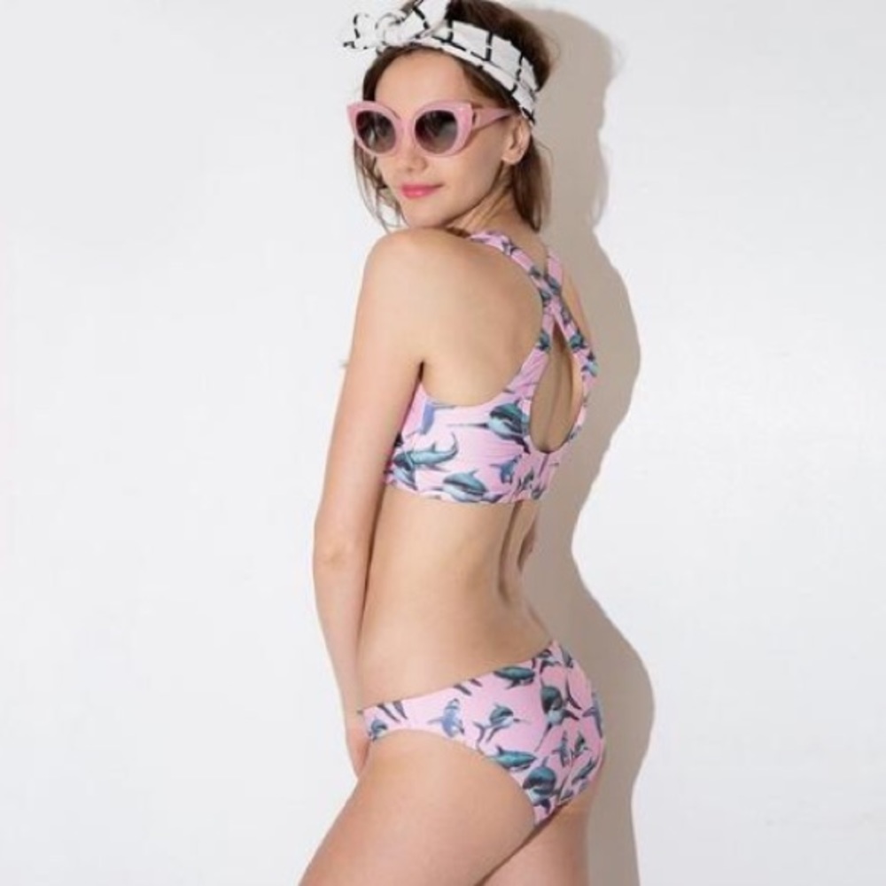 Shark Bikini Just like Jaws Two Piece Bathing Suit