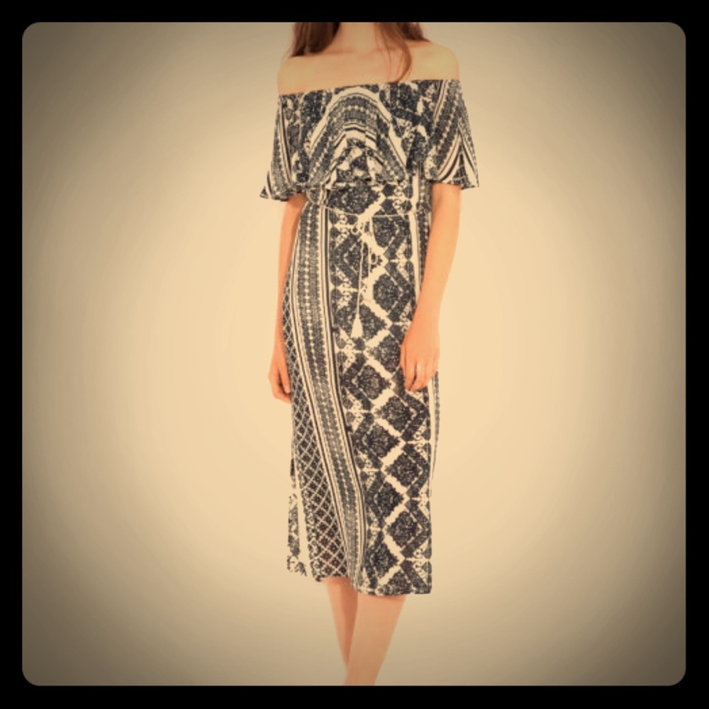 NWT Wish Long Island Midi Dress
