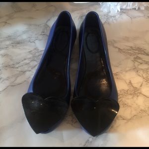 Vivienne Westwood Style Heart Ballet Flats