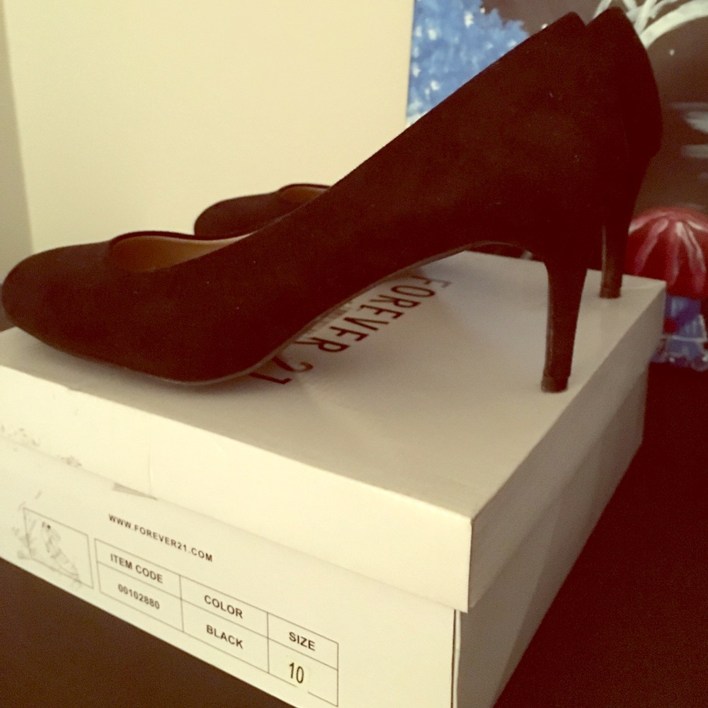 Forever 21 Suede Heels