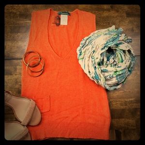 Anthropologie Cashmere Blend V-neck Sweater, Small