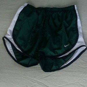 Nike Dri-FIT Tempo Running Shorts in Dark Green