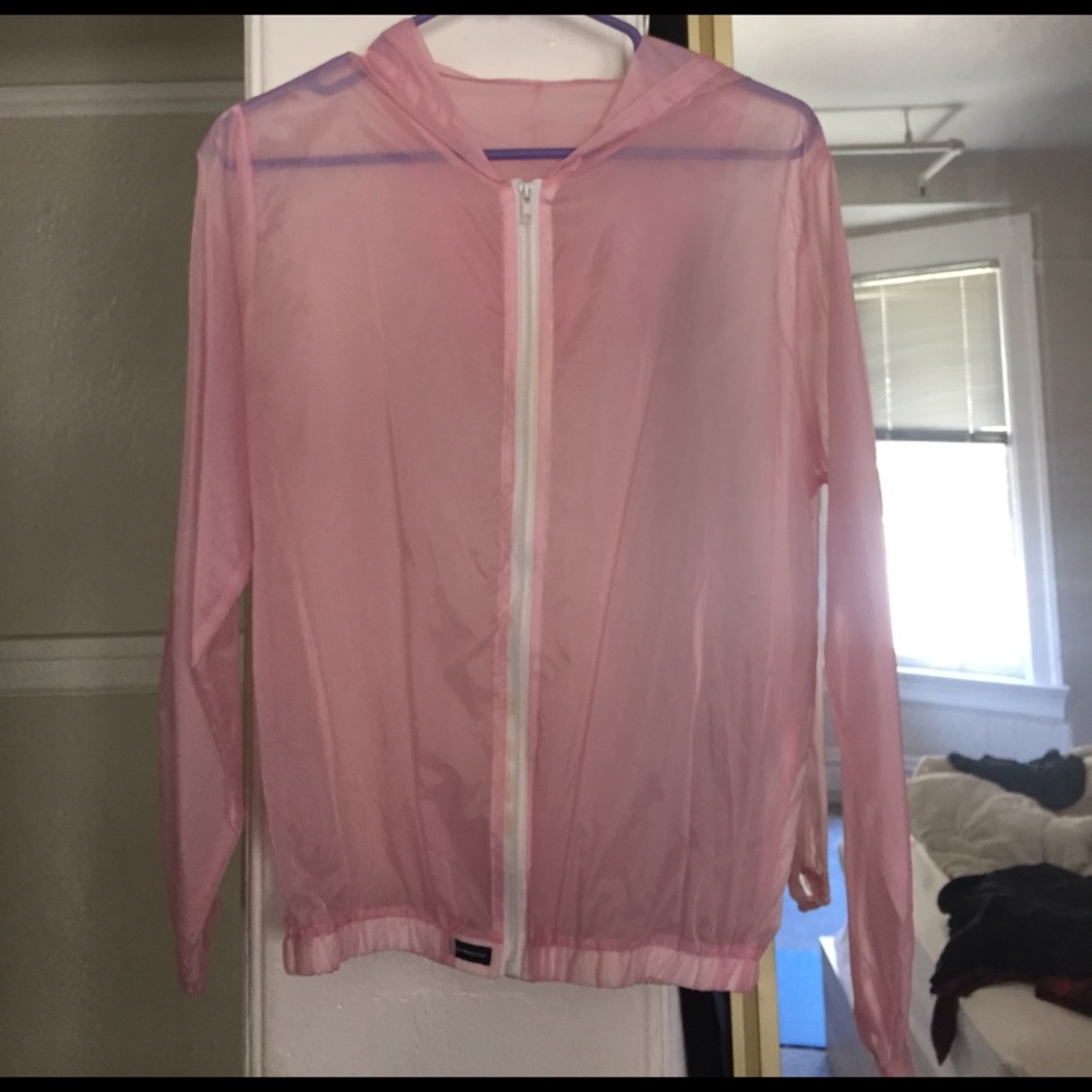 Brandy Melville Windbreaker - Pink