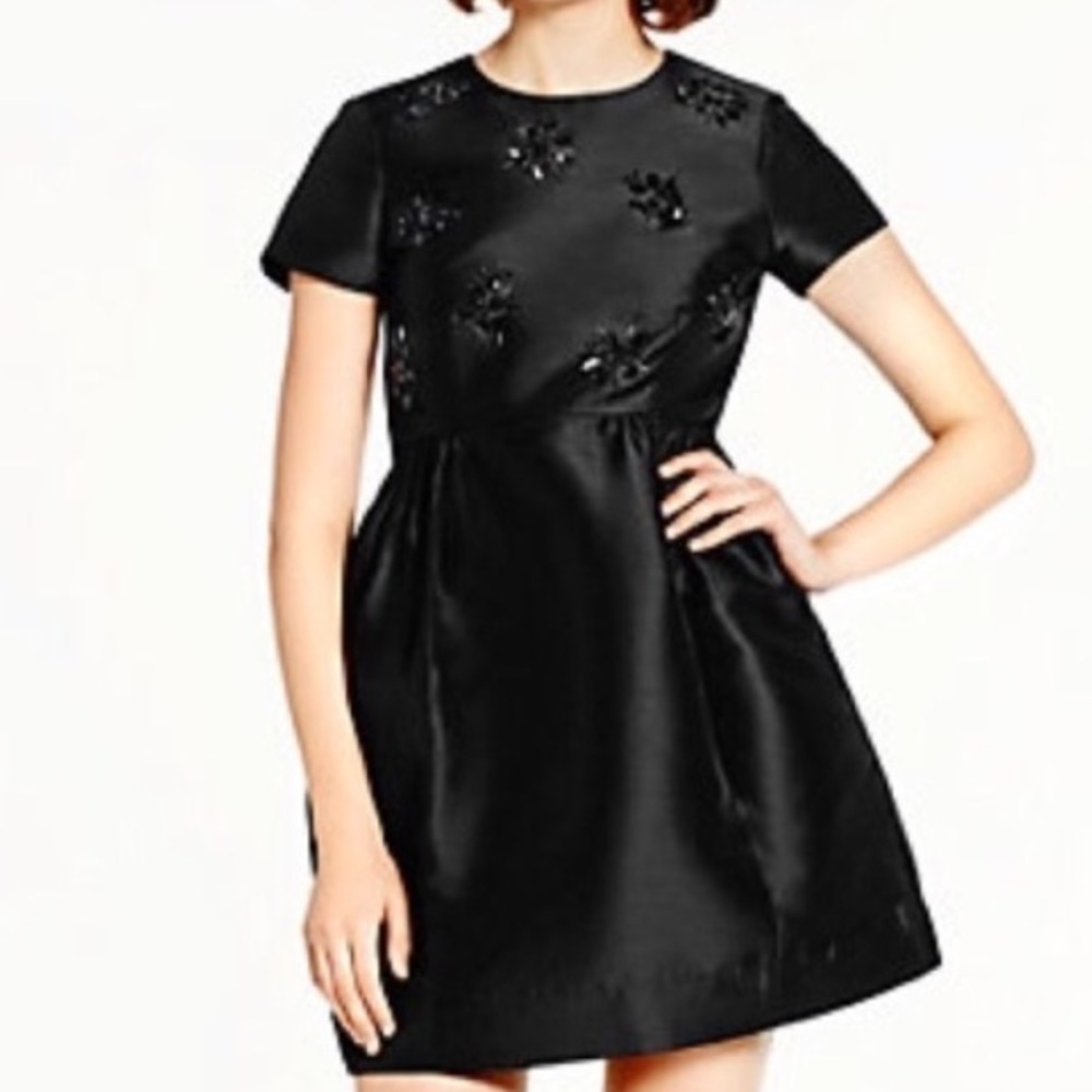 Kate spade short sleeve embellished dress