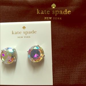 Iridescent Gumdrop Kate Spade studs ♠️