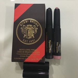 Bobbi Brown Mini long wear cream shadow DUO