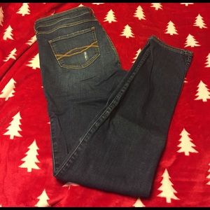A&F High Rise Super Skinny Jeans