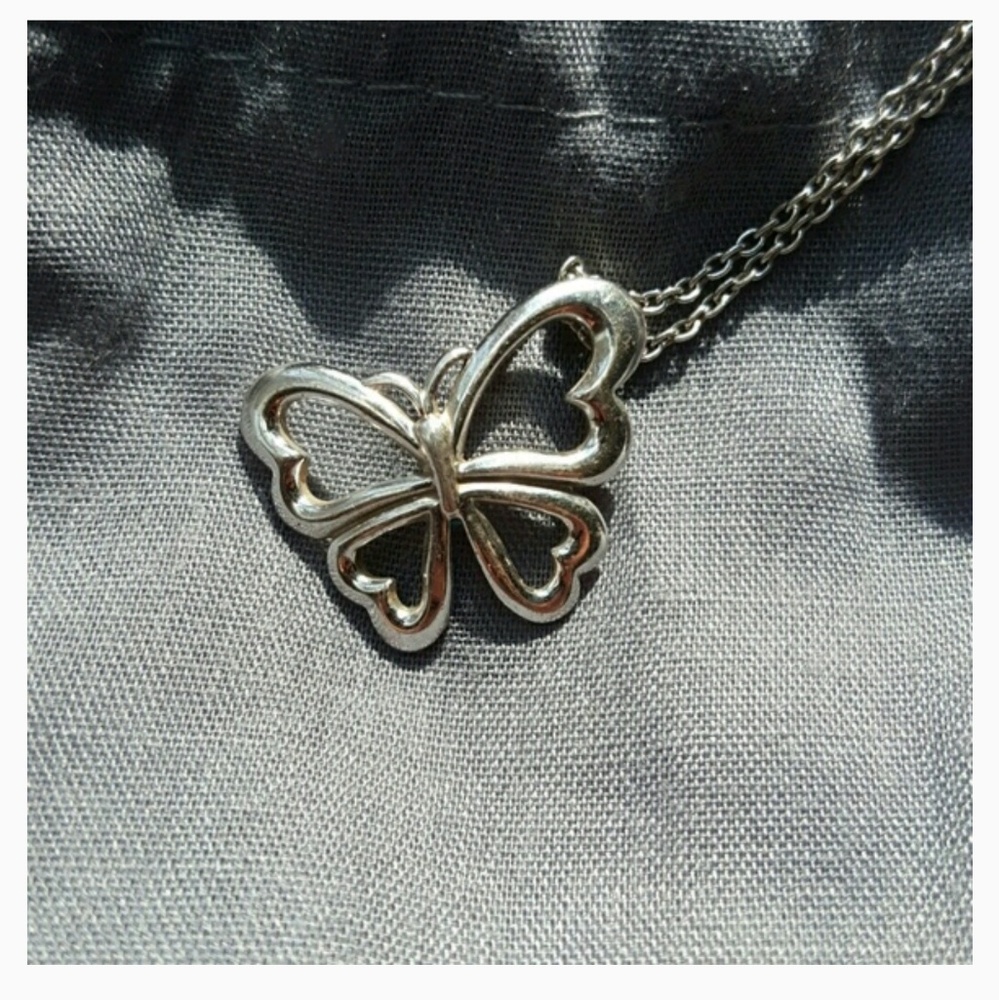 FINAL PRICE!!! Butterfly Heart Necklace