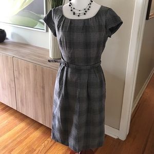 Sophisticated gray and black dress size medium