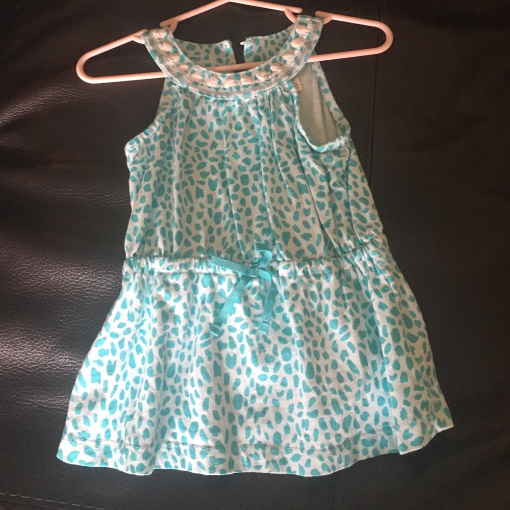 Infant teal casual dress 18months