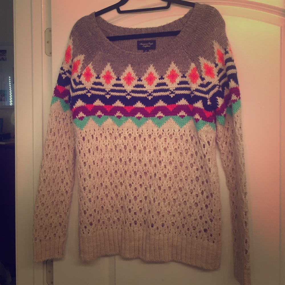 A&E sweater