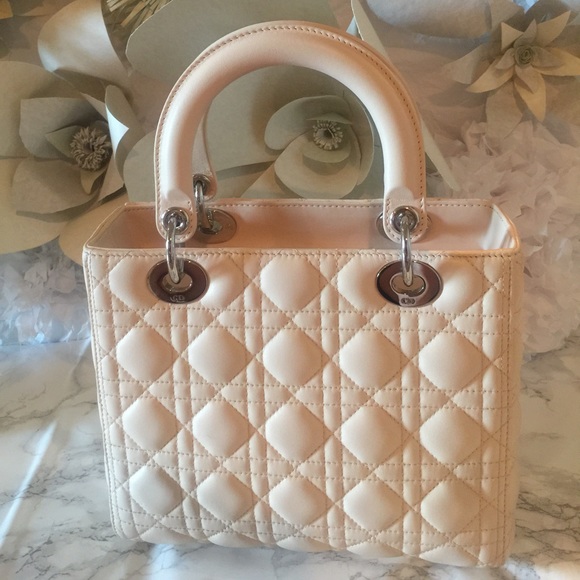 Lady Dior in pink beige - Picture 4 of 8