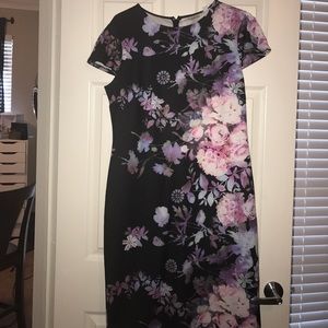 Bodycon Floral Dress