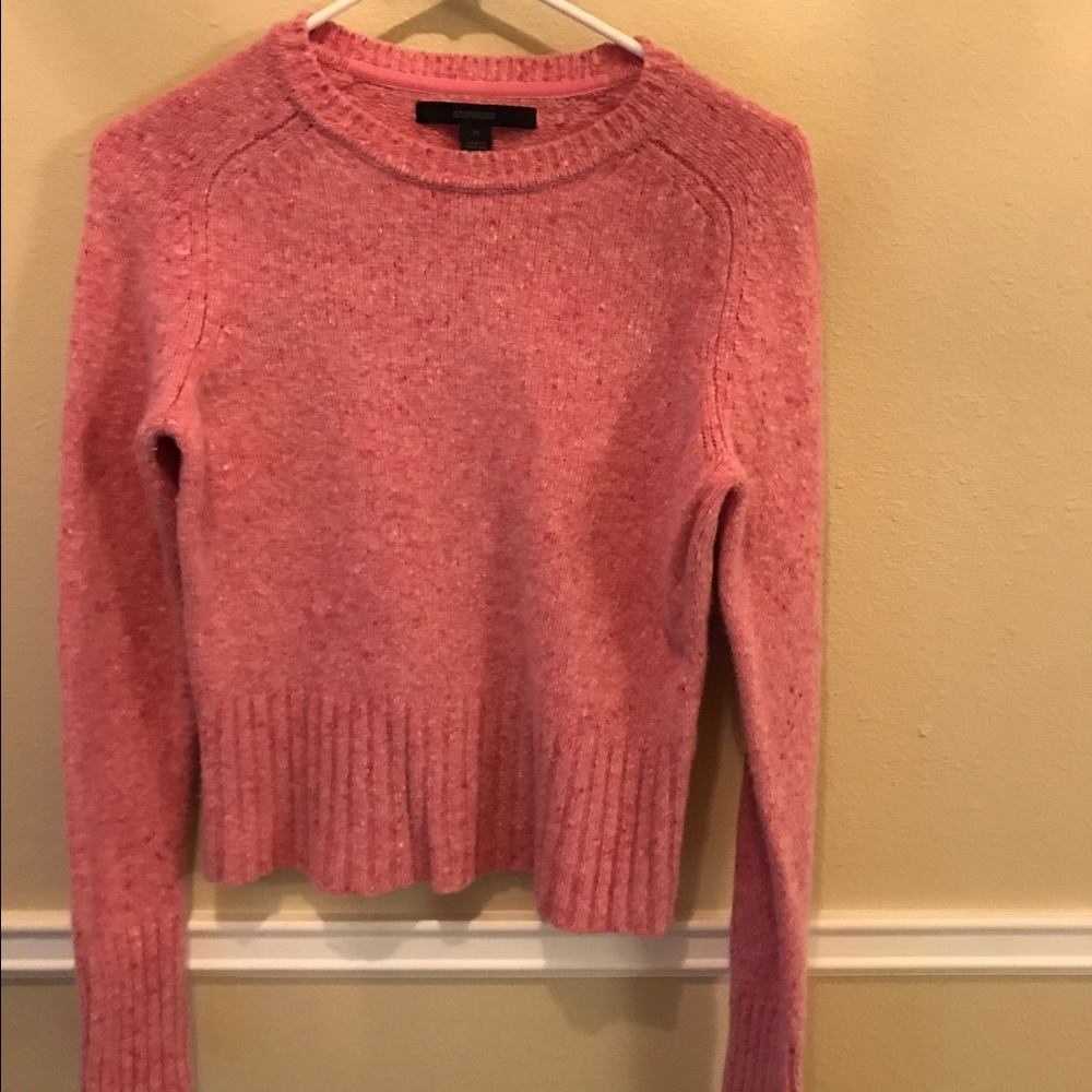 Express sweater pink