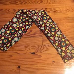 LULAROE OS Floral Leggings