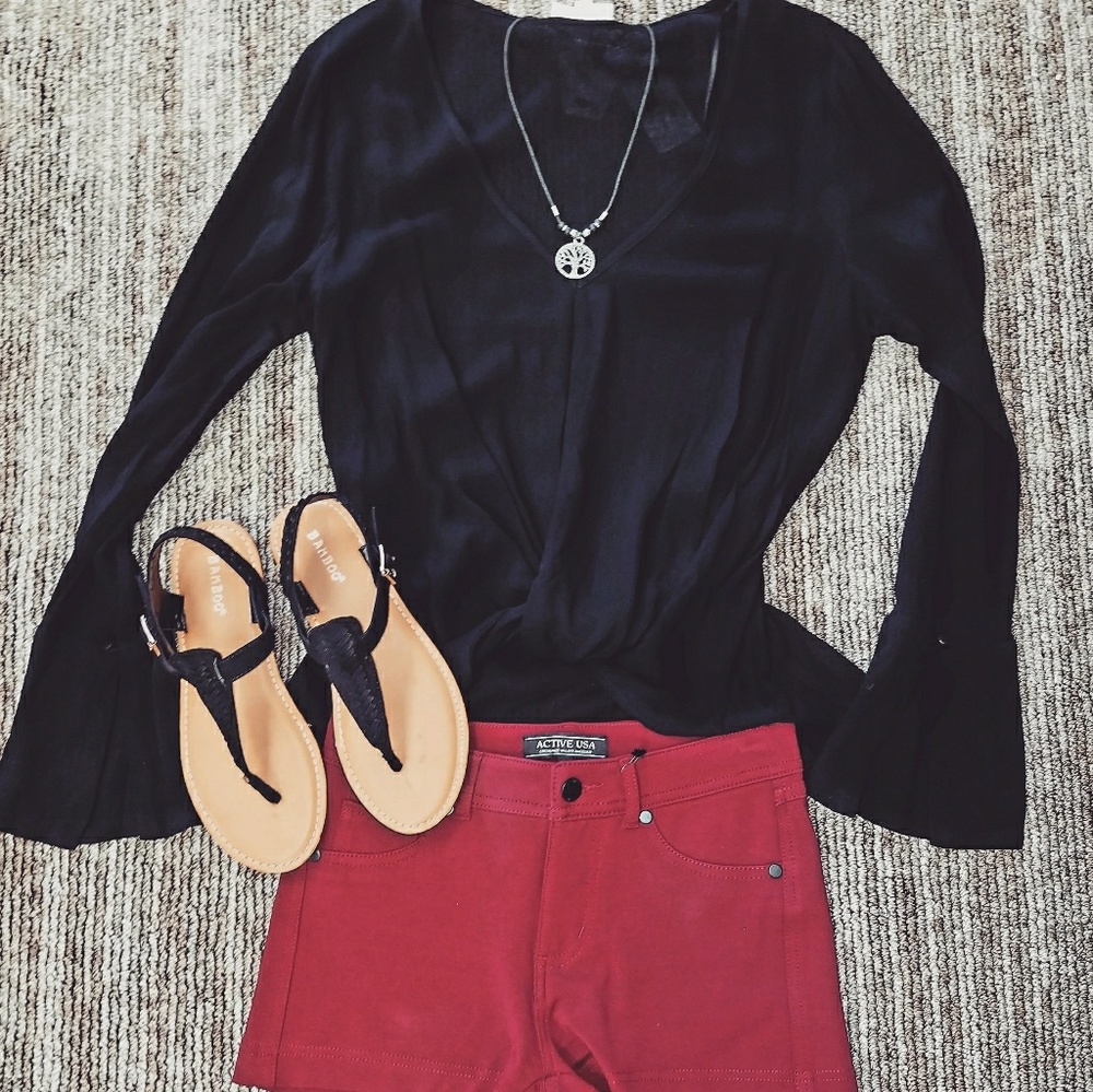 On a mission blouse