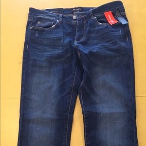 Joe fresh slim cut low rise jeans. NWT