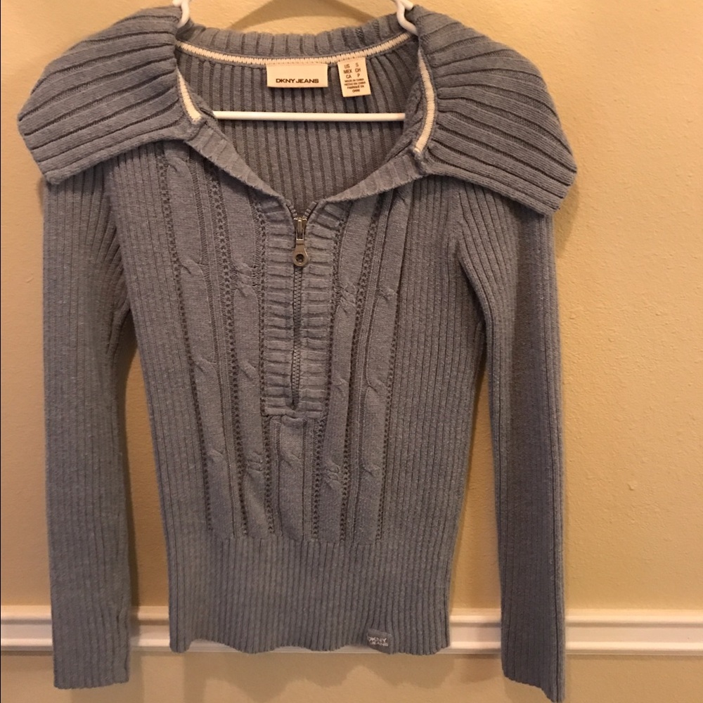 Light blue sweater by dkny