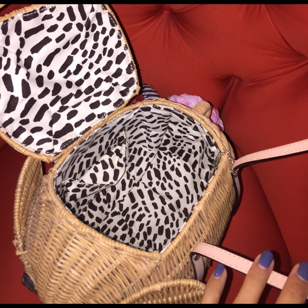 Kate Spade Elephant Wicker Bag - Picture 7 of 8