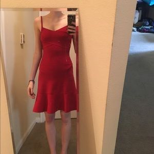 Red Guess Brand Dress Size Small Brand New