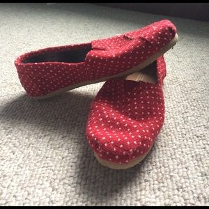 Toms fleece shoes