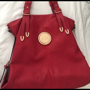Michael Kors red purse