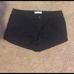 Abercrombie and Fitch black shorts