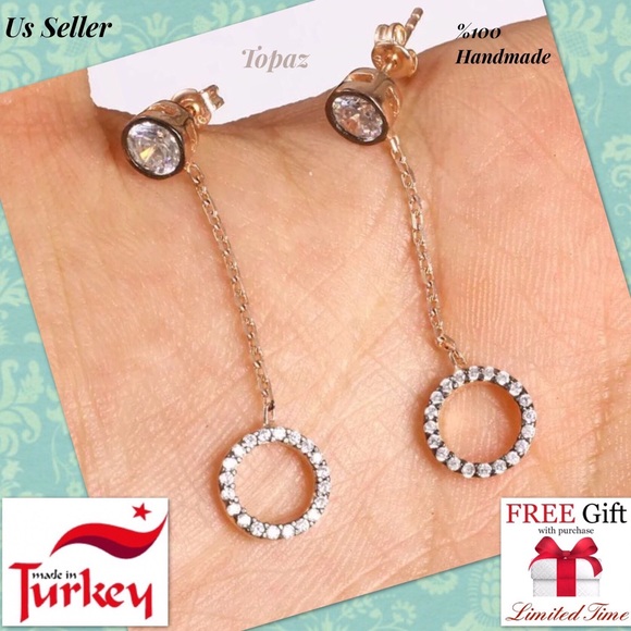 Jewelry - 🚨3DAYSSALE🚨SILVER EARRING
TURKISH HANDMADE women
