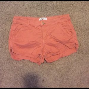 Abercrombie and Fitch burnt orange shorts