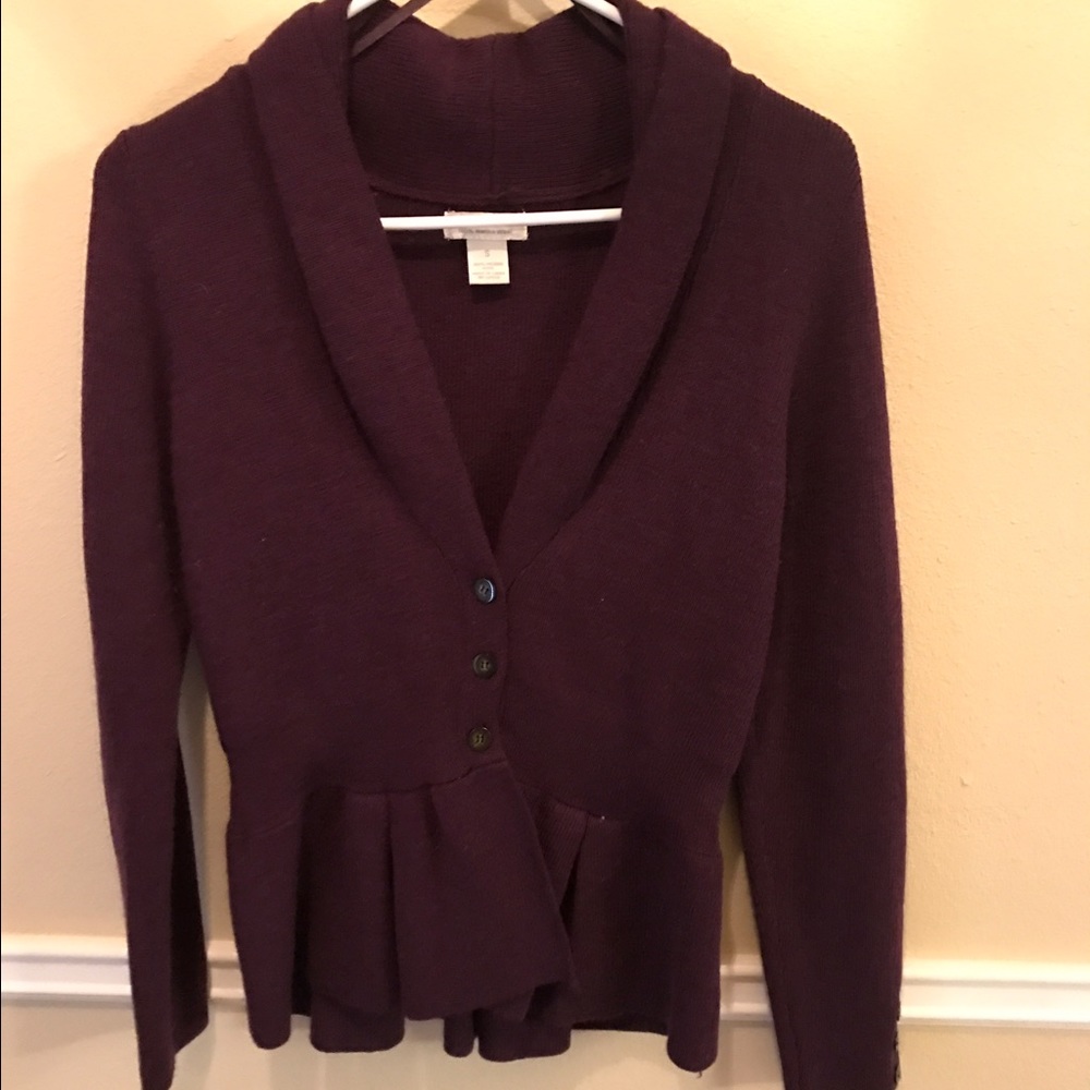 Purple sweater by tweed